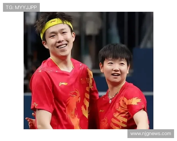 王楚钦孙颖莎携手亮相澳门城市宣传照